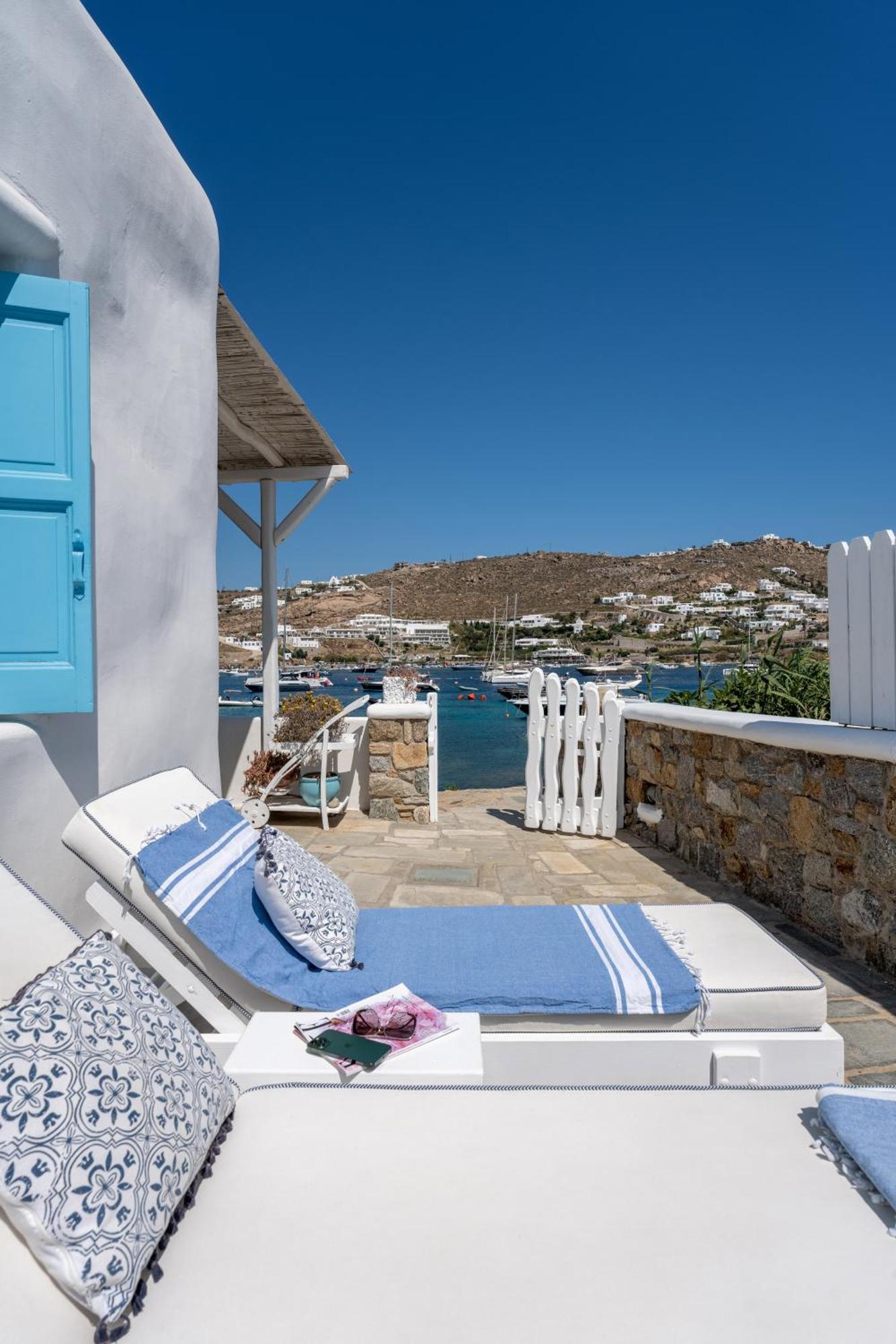 Luxury Sea House By Blue Waters Mykonos Villa Ornos  Exterior foto