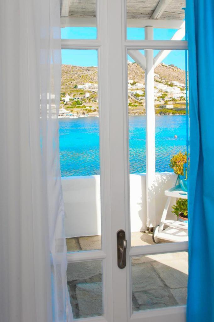 Luxury Sea House By Blue Waters Mykonos Villa Ornos  Exterior foto