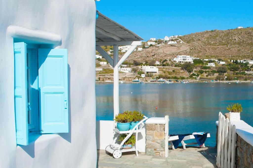 Luxury Sea House By Blue Waters Mykonos Villa Ornos  Exterior foto